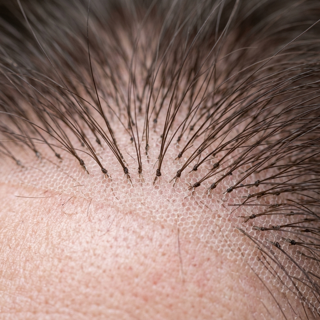 Superior Filament Hair Patch Base Anatomy