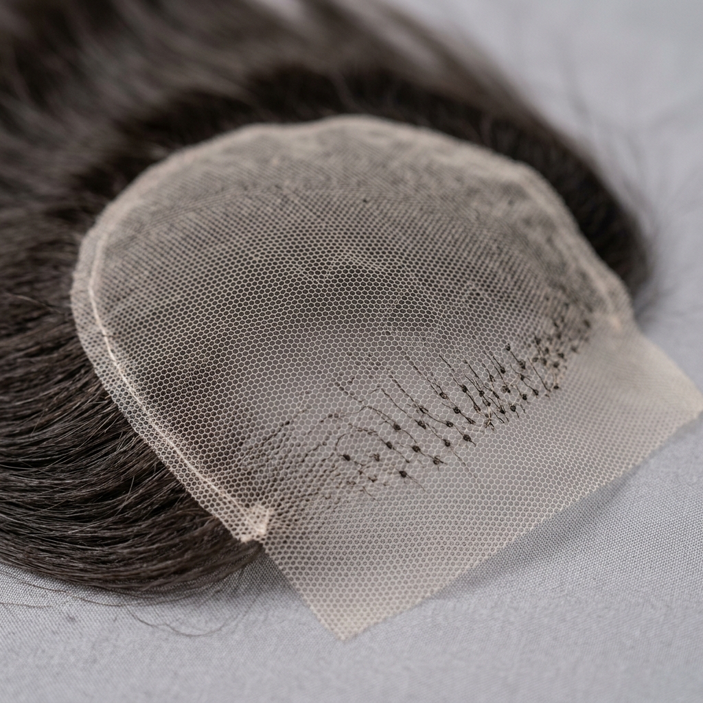 French Lace Hair Patch Base Anatomy